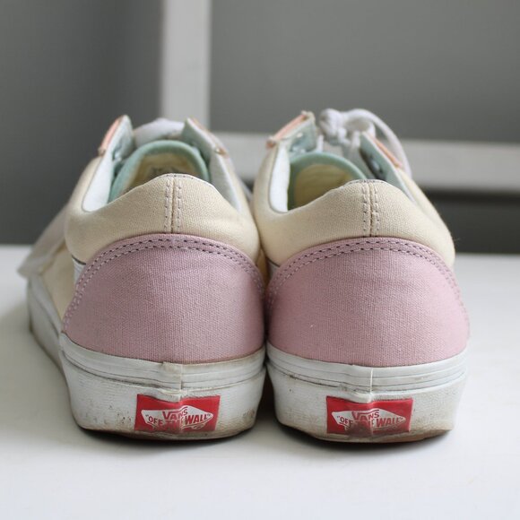 Vans Old Skool Pastel Color Block Sneakers VN0007NTBS5 Size 10 W / 8.5 M - Picture 3 of 7